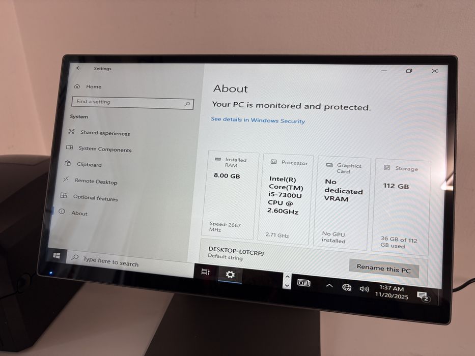 Sistem POS Touch Magazin Pachet Echipament Software Vanzare Gestiune