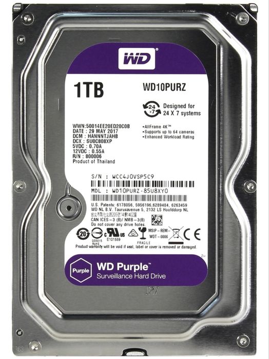 Жесткий диск на 1тб продам новый