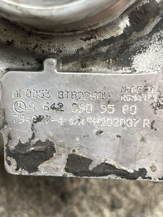 Водно турбо 2260 Мерцедес ом642 350CDI 265hp. на 164хил. км