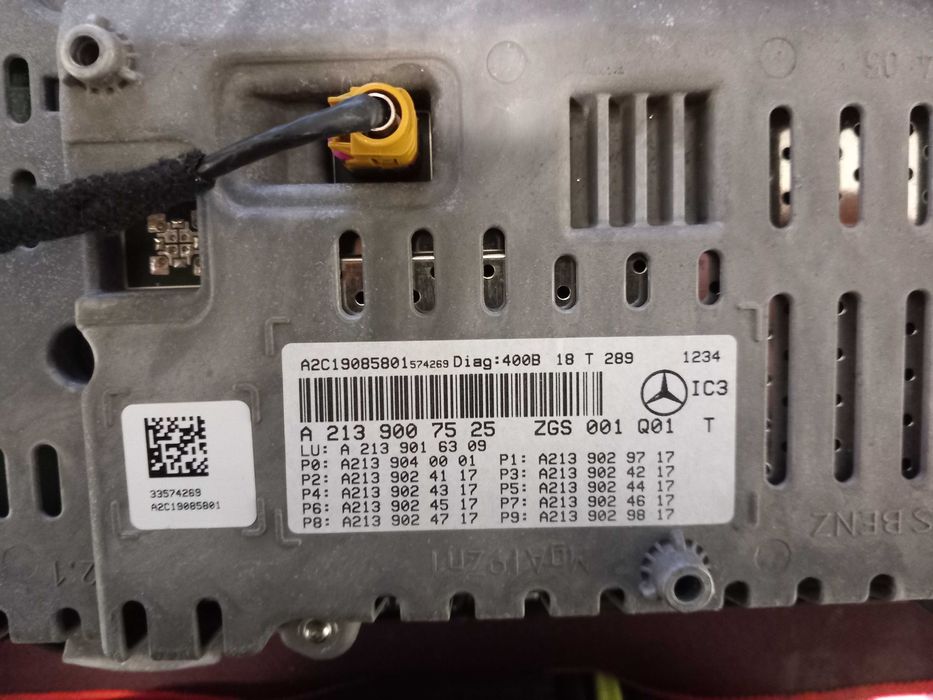 Ceas bord Mercedes E-Class W213/  A2139007525