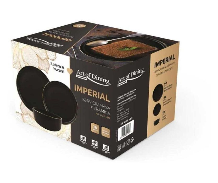 Serviciu de masa 18 pcs PRODUS NOU SIGILAT
