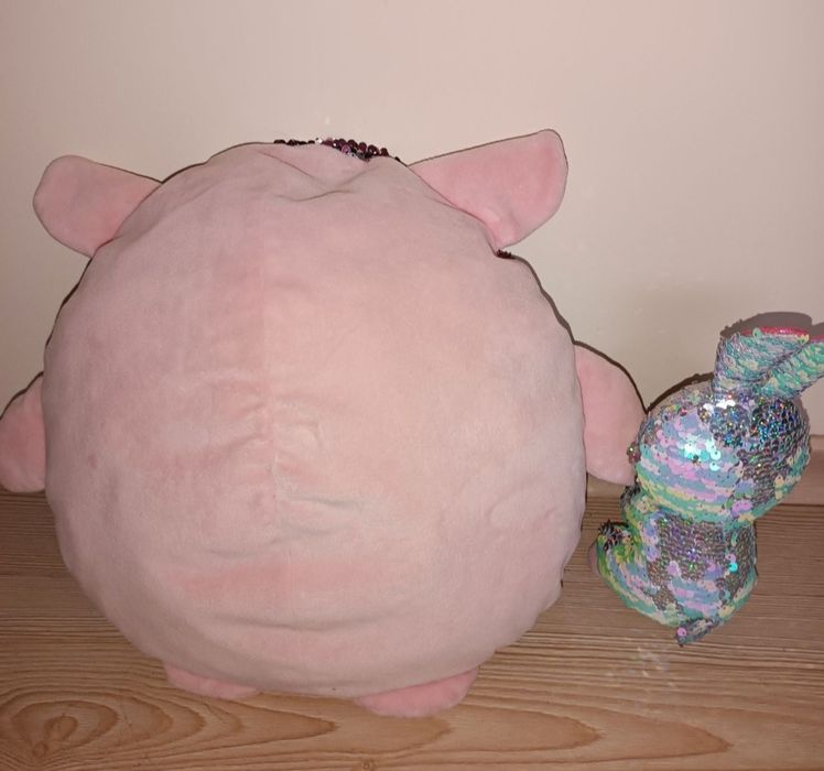 Лот плюшени с пайети,  общо 7 лв