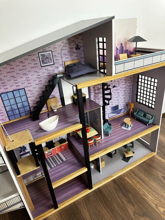 Casa de papusi XXL ( Lidl ) + mobilier complet
