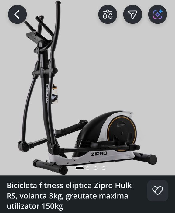 Bicicleta eliptica ZIPRO HULK