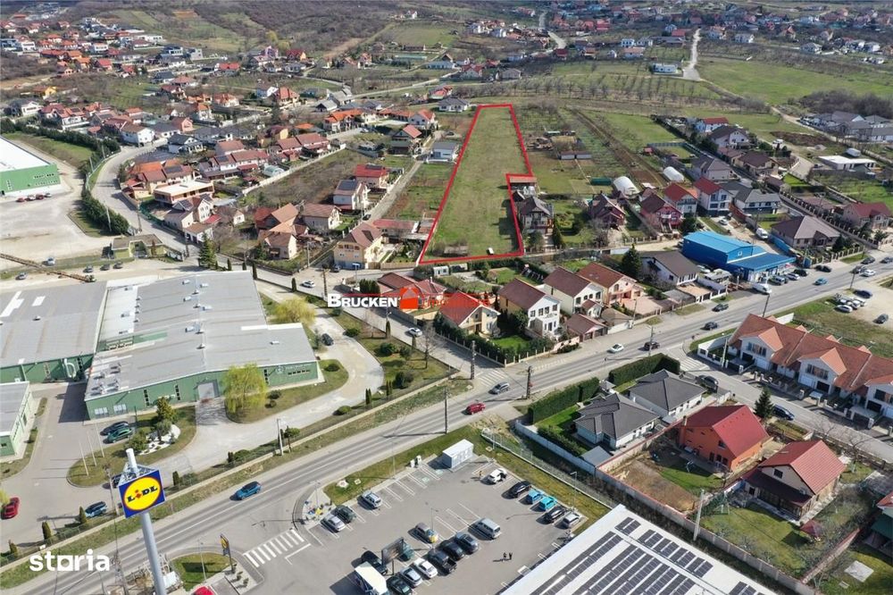 Teren intravilan pentru dezvoltare rezidentiala | 5.680 mp | front dub