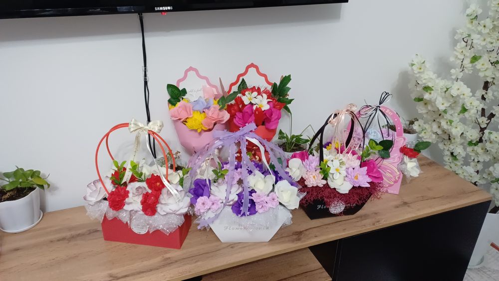 Мыльные композиции к 8 марта.