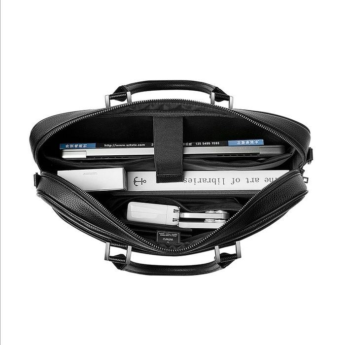 Портфель WiWU с защитой от кражи и отпечатком пальца, изготовленный из