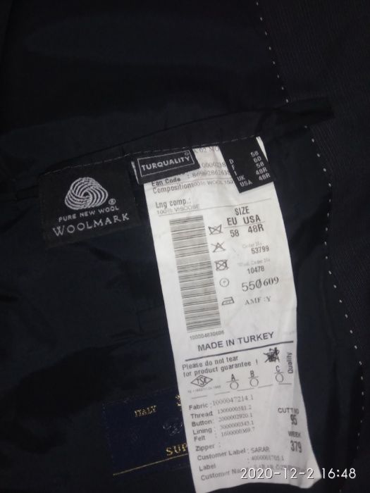 Костюм-двойка Турция-Италия