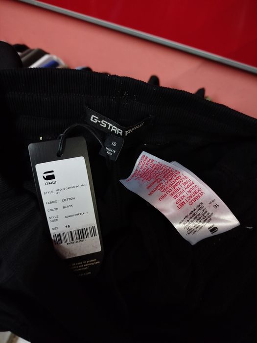 Оригинално долнище G-Star Raw Nifous Cargo XS , S ново юношеско 16