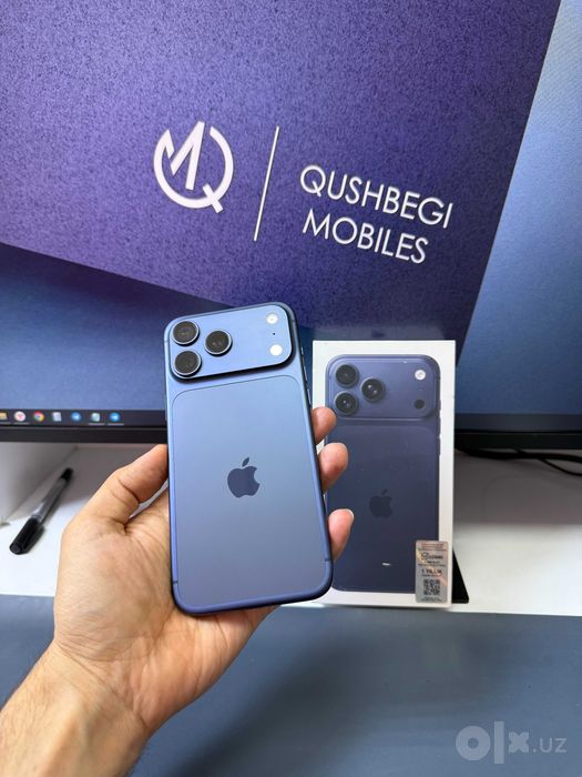 Yengide* iPhone 17 Pro Max 256Gb Blue sim + esim Full Box