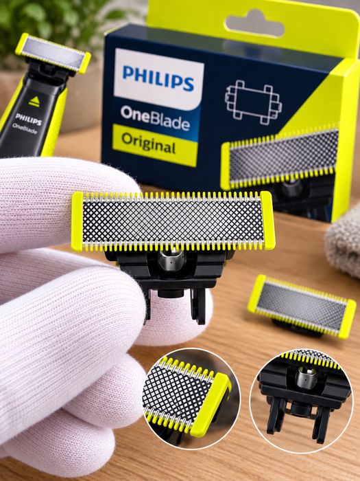 Capete rezervă Philips OneBlade Noi Originale /Lame One Blade / One Blade Pro/ Produs Original Philips