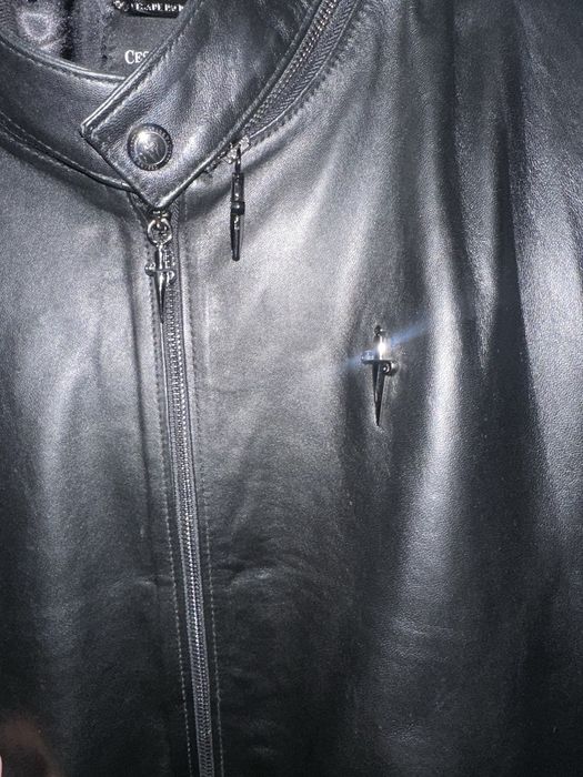 Кожено яке Cesare paciotti