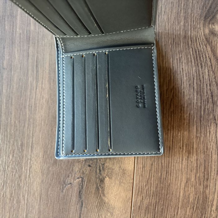 Goyard grey wallet