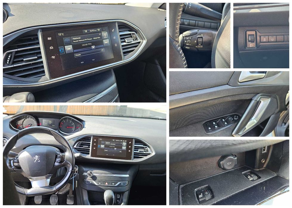 Peugeot 308 2016- Carte RAR - Nr Rosii - 110 CP - Posibilitate RATE