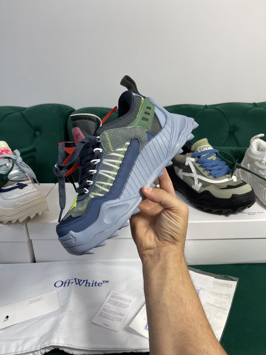 Adidasi Off White ODSY piele naturala Premium Full Box colectie noua