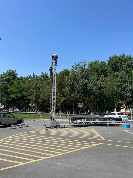 Аренда и продажа Алюминиевые конструкции Ферма Элеватор