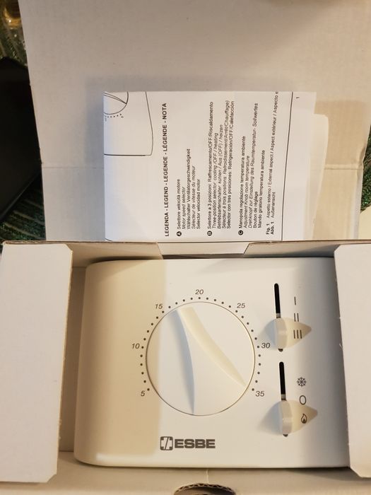 Termostat pentru ventiloconvectoare