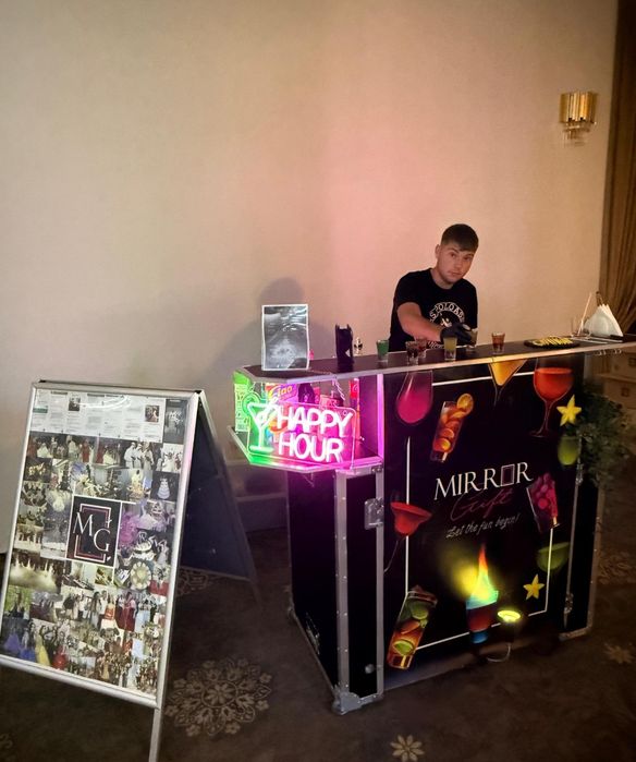 COCKTAIL & Frappe Bar  mobil și TORT SHOT pentru evenimente perfecte