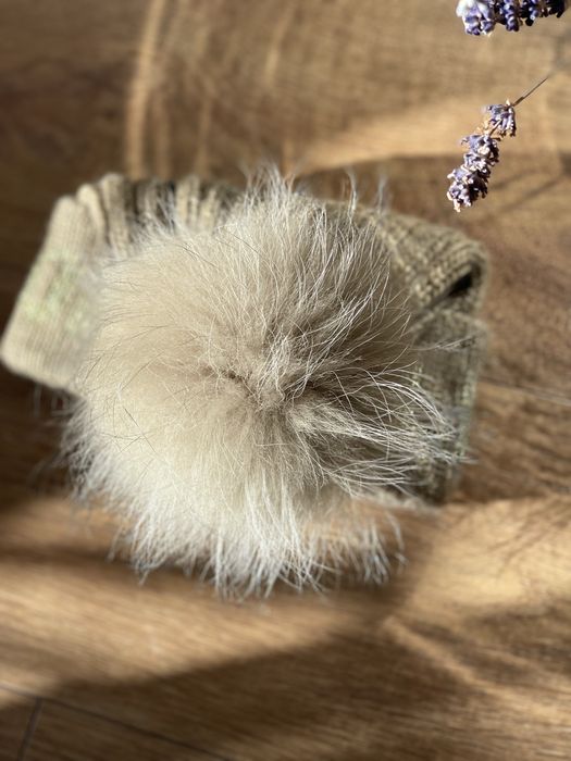 Beanie/ Fes Goldbergh cu blanita de raton