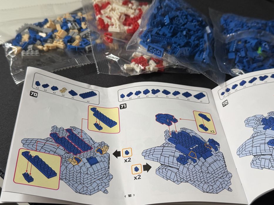 Lego Sonic Blue 772 piese