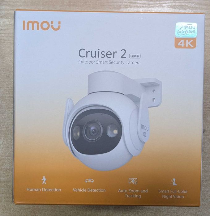 WiFi IP камера IMOU Cruiser2  8MP / 4К 360 градуса говорител +Гаранция