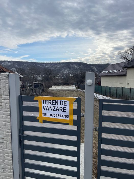 Vând Teren +Temelie în Davidești Argeș !