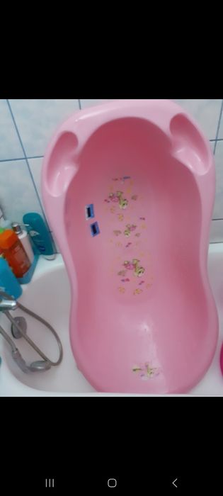 Cadita bebe cu suport metalic