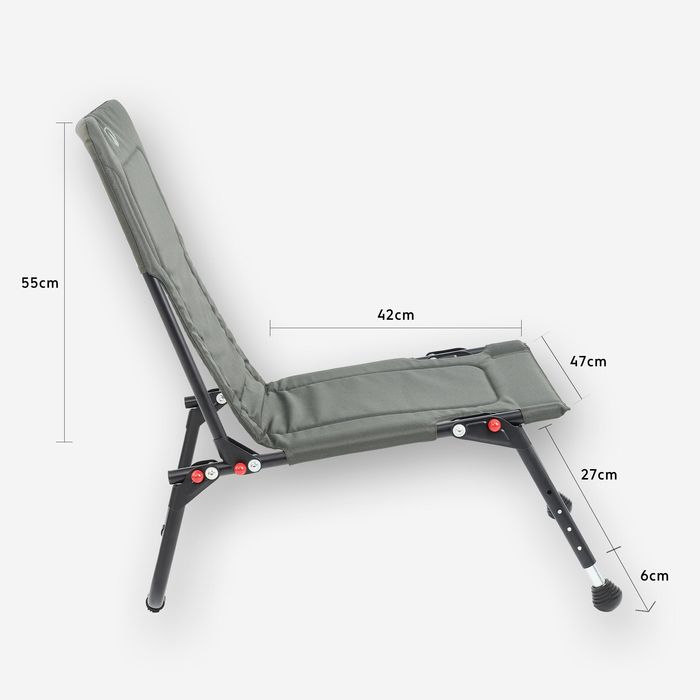Scaun Levelchair 100 Pescuit la Crap - No - produs resigilat Decathlon