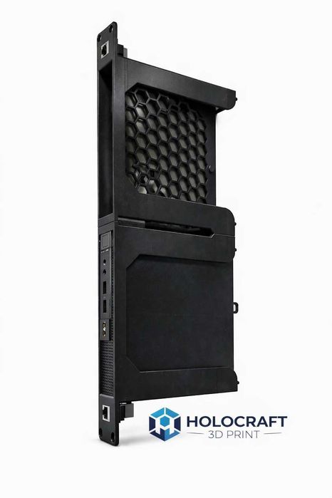 Rack Mount 19” Dell OptiPlex 7020, set 2 bucăți, print 3D
