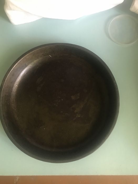 Чугунная сковорода, советская, новая, 24 см