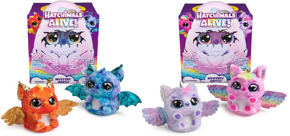 Hatchimals Излюпващо се яйце изненада Интерактивна играчка изненада