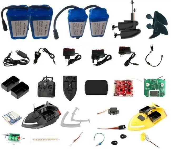 Резервни части за лодки за захранка