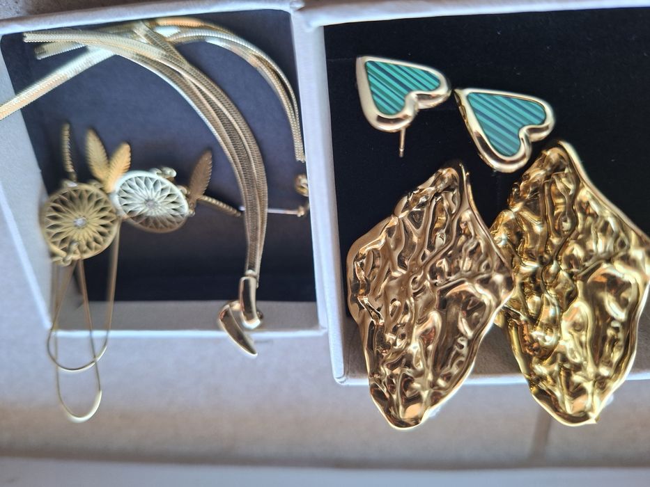 Дамски комплект сребро