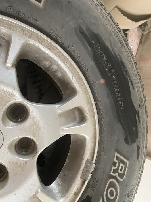 Шины от Митсубиси Паджеро
