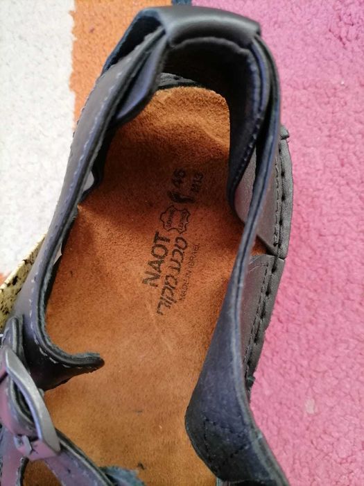 Sandale barbati , piele integral , marca NAOT din Israel , noi