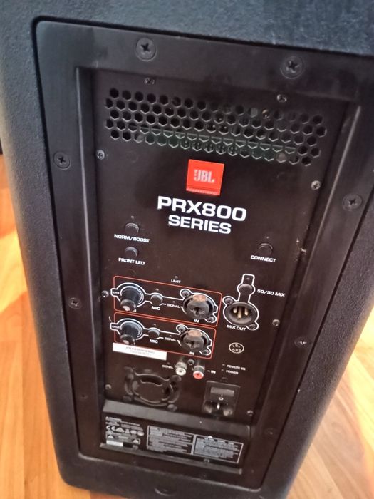 JBL PRX 835 – Boxe active profesionale 1500W | Sistem audio complet pe