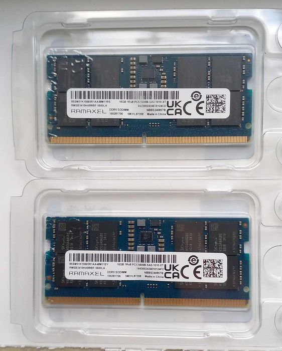 memorie RAM laptop DDR5 16GB 5600, posibil kit 32GB din 2x16GB, asigur montaj