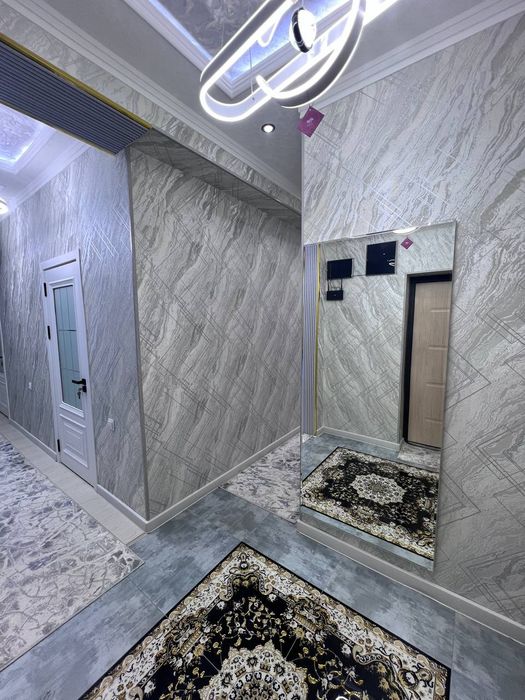 Sergili 3xonali Green houseda joylashgan
2-etaj yevro remont xamma nar