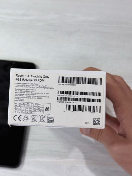 Продам Xiaomi Redmi 10C 4/64 ГБ — Свой, идеальное состояние!