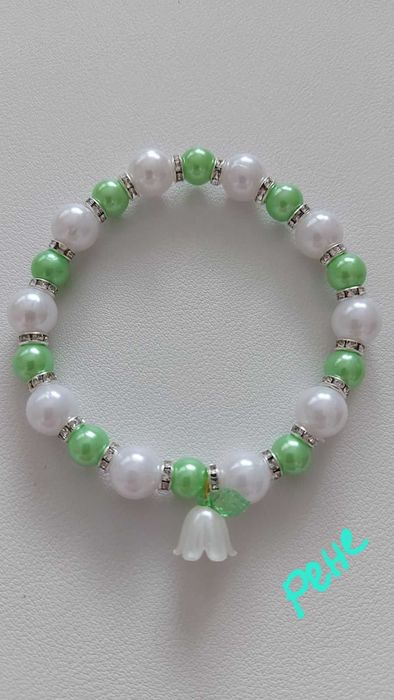 Комплекти бижута от гривна, химикалка и книгоразделител с феи и цветя