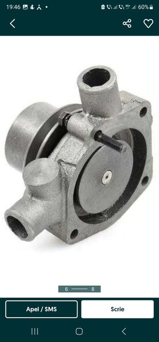 Pompa de apa cu fulie tractor Massey Ferguson.

Compatibila cu urmatoa