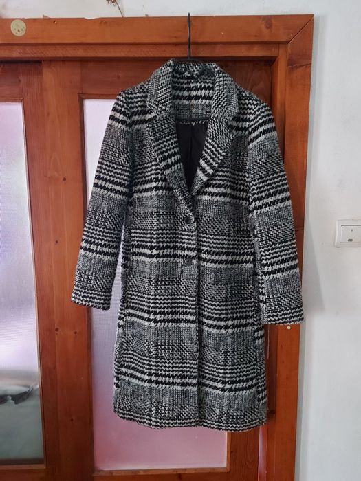 Palton damă negru JEAN PASCALE mărimea M