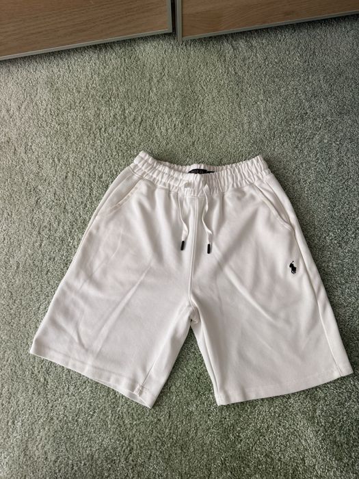 pantaloni scurti polo ralph lauren albi
