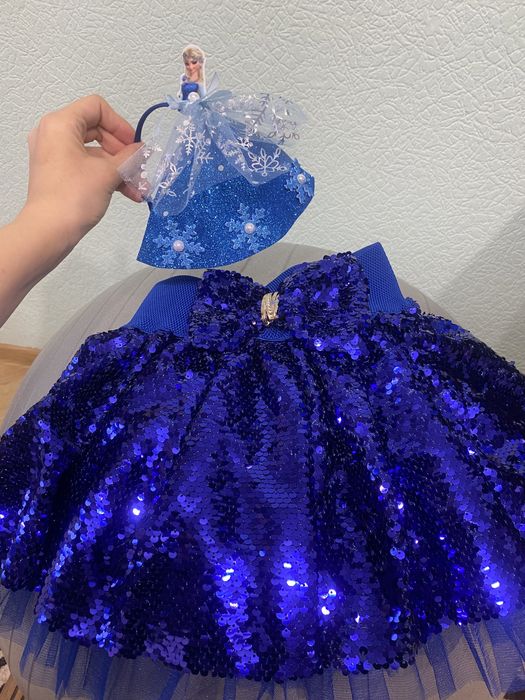 Эльза ободок и юбочка