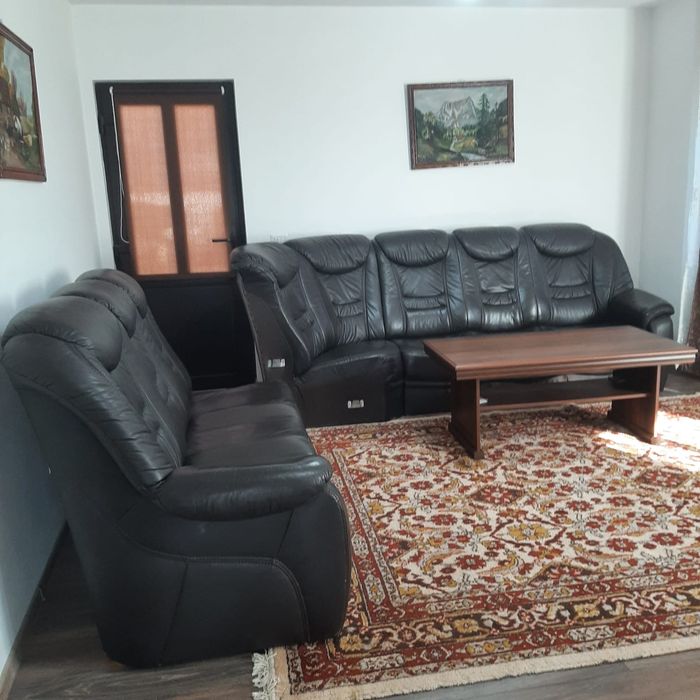 Colțar piele, import Germania