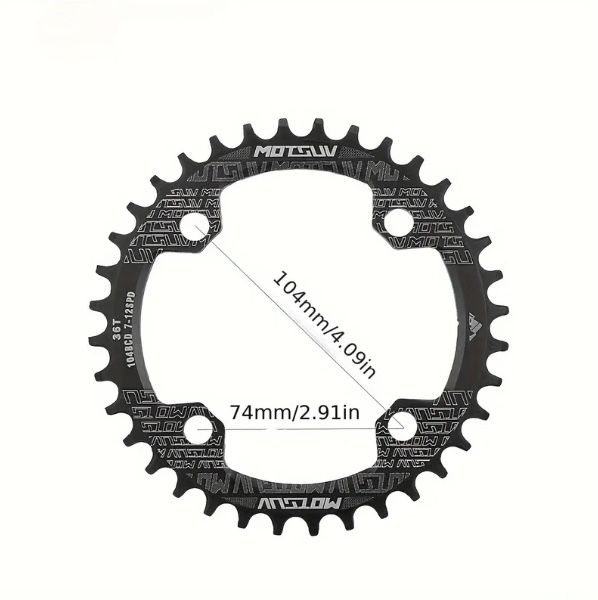 Narrow Wide плоча / венец 104мм, 32 34 зъба