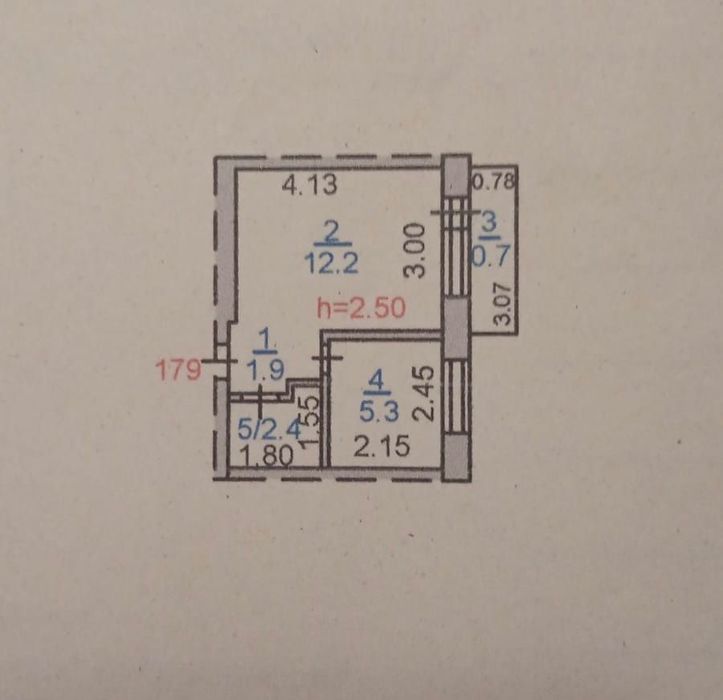Продам 1- комнат. квартиру