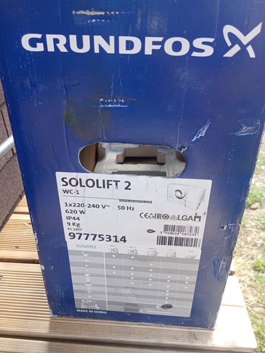 Pompa groundfos sololift 2