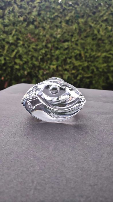 Rogaska Словения два масивни свещника от оловен кристал 1930 г