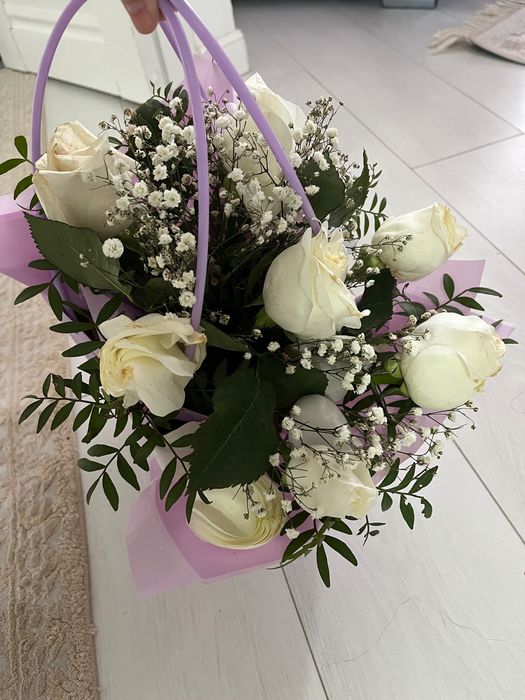 Цветы свежий түнде келген гүлдер